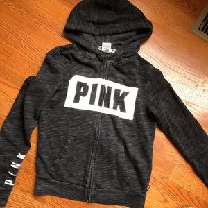 Pink Brand Zip-up Hoodie